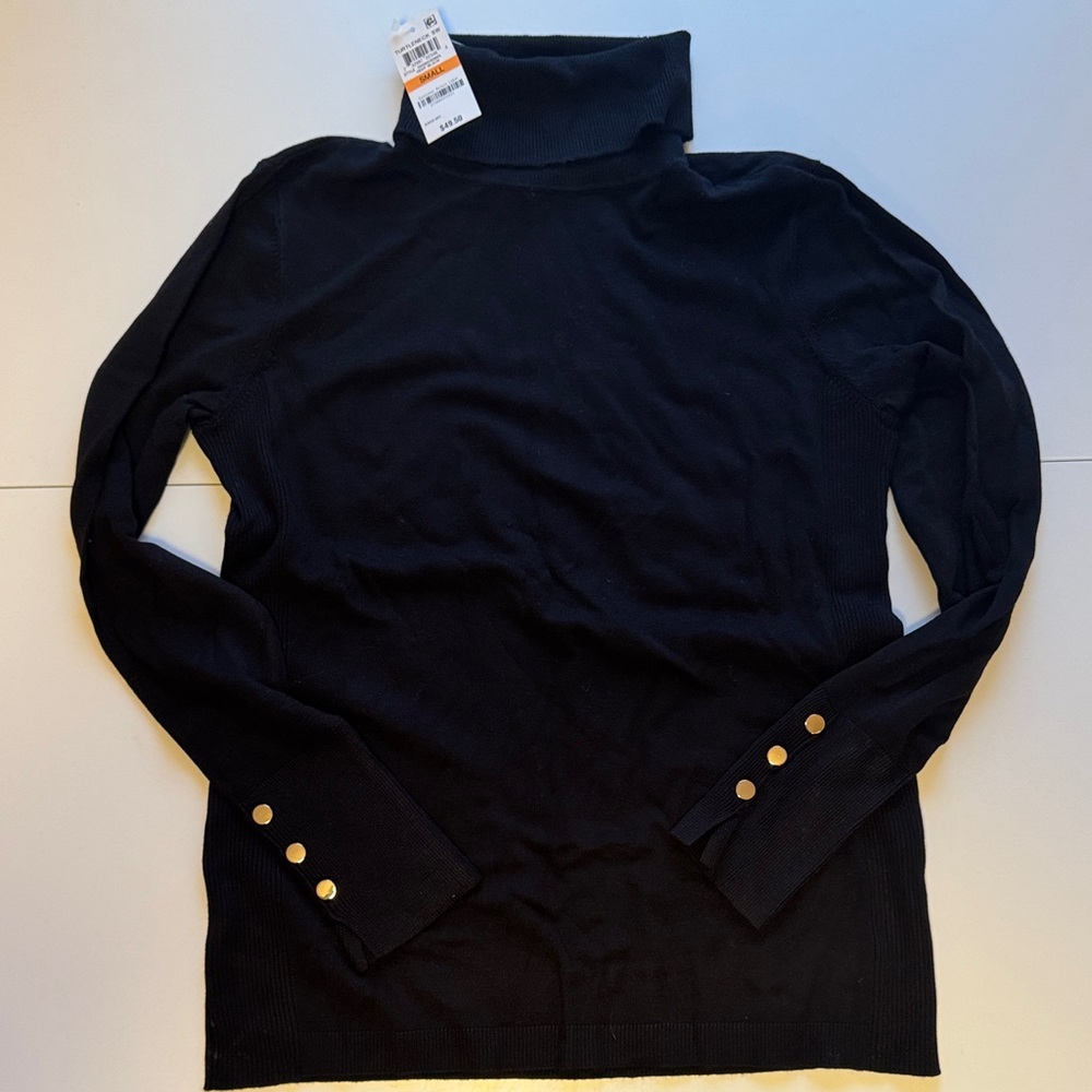 JM Collection Black Knitwear